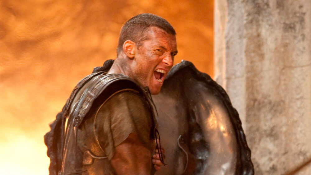 Imagem com foto do ator Sam Worthington no filme Fúria de Titãs, que será exibido pelo SBT na semana que vem