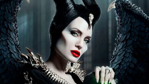 Angelina Jolie como Malévola no filme que será exibido pela Globo na Sessão da Tarde