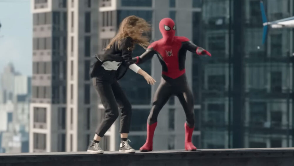 Cena do filme Homem-Aranha: Sem Volta Para Casa, que será exibido pela Globo na semana que vem