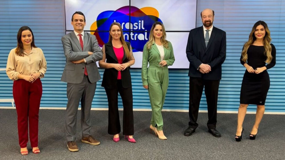 Apresentadores dos programas locais da TV Brasil Central