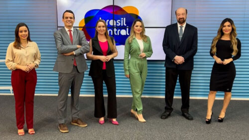 Apresentadores dos programas locais da TV Brasil Central