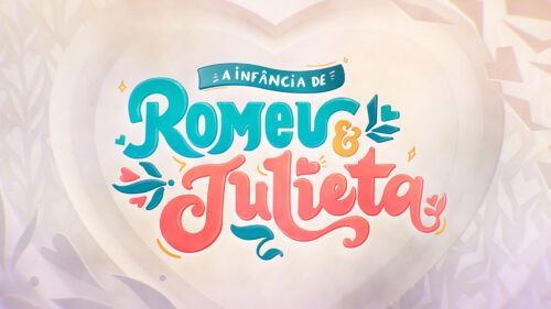 Imagem com logotipo de A Infância de Romeu e Julieta