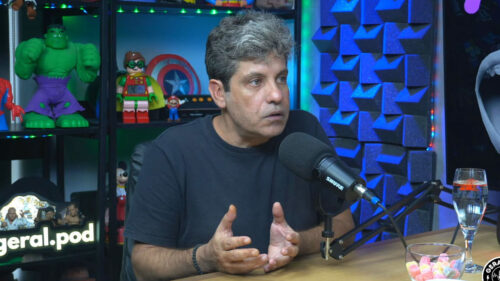 Pedro Vasconcelos, ex-diretor da Globo, durante entrevista ao GeralPod