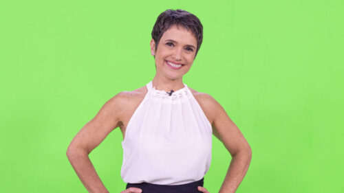 Sandra Annenberg, apresentadora do Globo Repórter