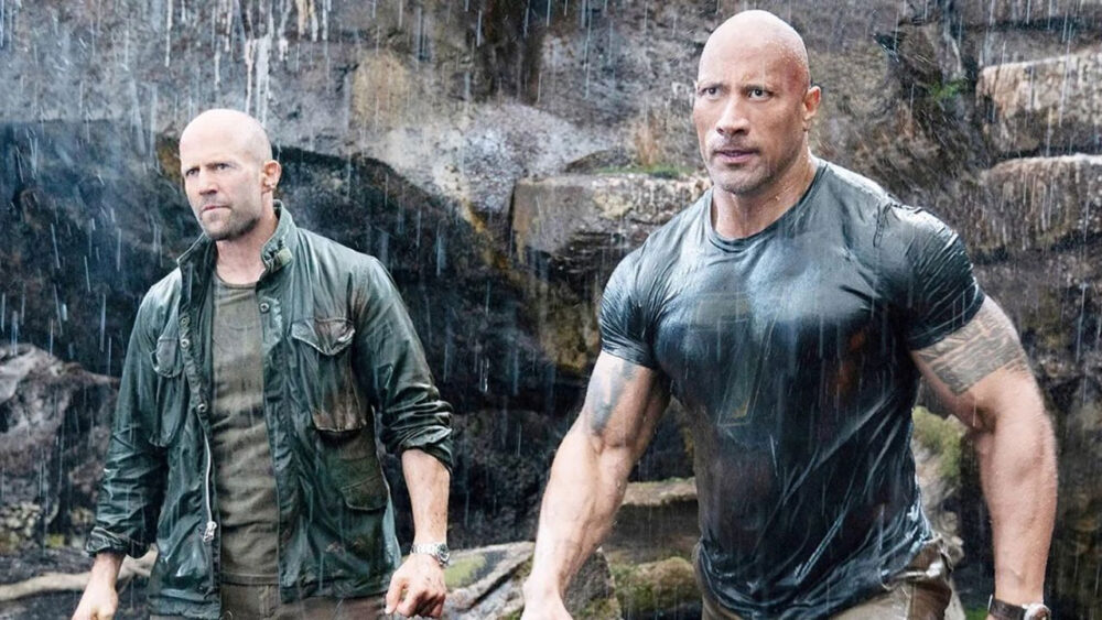 Cena do filme Velozes & Furiosos: Hobbs & Shaw, que será exibido pela Globo