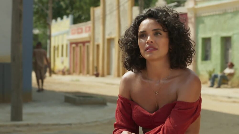 Giovana Cordeiro como Xaviera em cena da novela Mar do Sertão