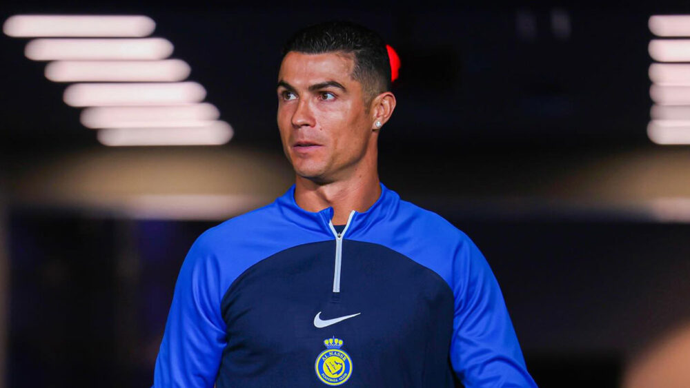 Cristiano Ronaldo em foto publicada nas redes sociais