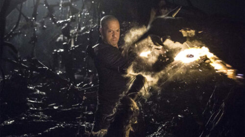 Vin Diesel em O Último Caçador de Bruxas, longa que está na programação de filmes da Record