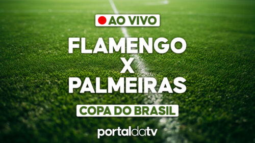 Imagem de onde assistir Flamengo x Palmeiras ao vivo pela Copa do Brasil