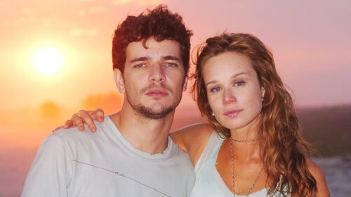 Daniel de Oliveira e Mariana Ximenes em foto de divulgação de Cobras & Lagartos, novela que será exibida pelo canal Viva