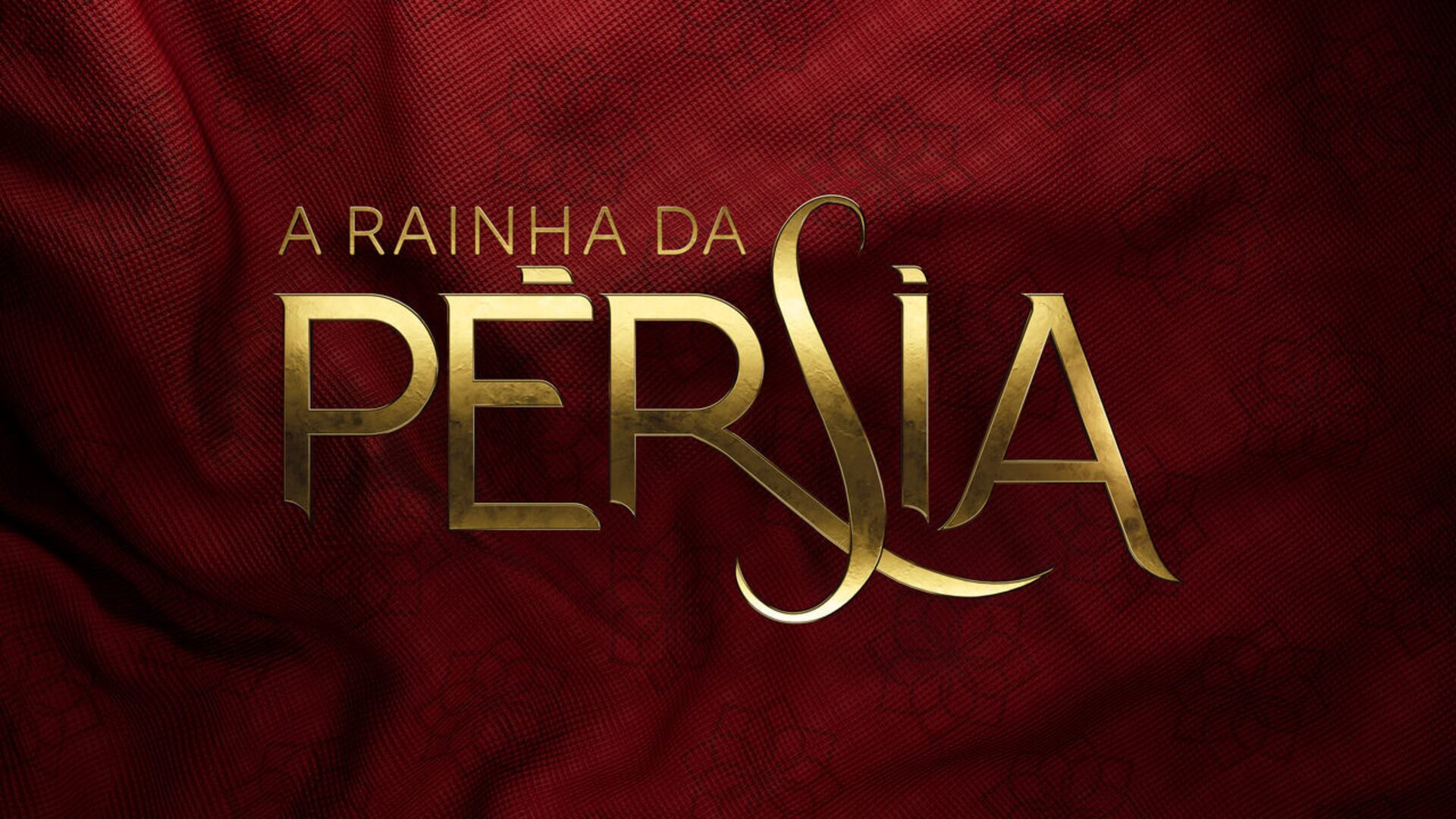 Logo da novela A Rainha da Pérsia