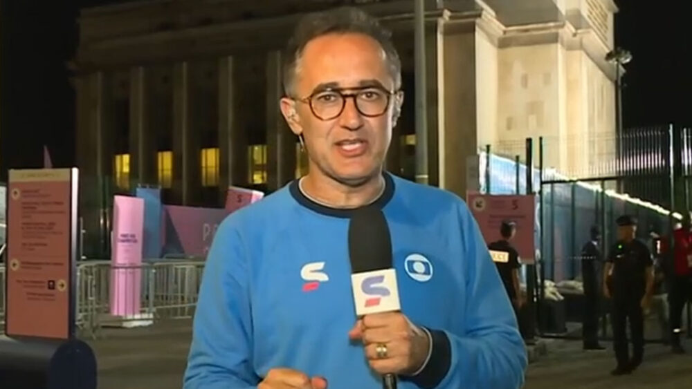 Marcelo Barreto, apresentador do SporTV, canal esportivo da Globo