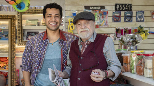 Chico (Amaury Lorenzo) e Seu Moreira (Tonico Pereira) em Volta por Cima