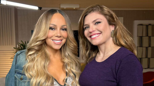 Mariah Carey e Ana Carolina Raimundi