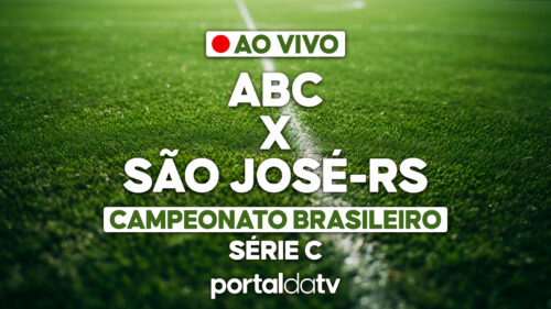 Imagem de onde assistir ao vivo ABC x São José-RS, do Campeonato Brasileiro Série C