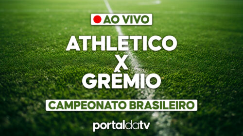 Imagem de onde assistir ao vivo Athletico x Grêmio, do Campeonato Brasileiro Série A