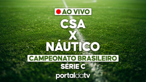 Imagem de onde assistir ao vivo CSA x Náutico, do Campeonato Brasileiro Série C