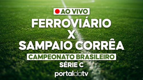 Imagem de onde assistir ao vivo Ferroviário x Sampaio Corrêa, do Campeonato Brasileiro Série C