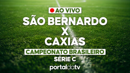 Imagem de onde assistir ao vivo São Bernardo x Caxias, do Campeonato Brasileiro Série C