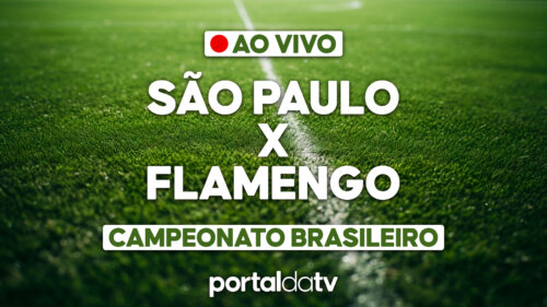 Imagem de onde assistir ao vivo São Paulo x Flamengo, do Campeonato Brasileiro