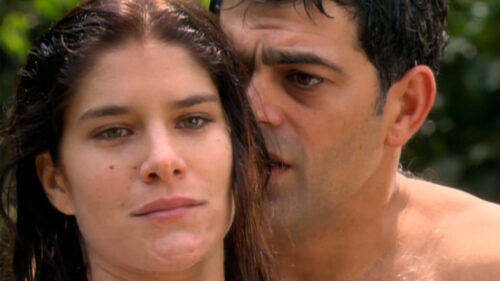 Serena (Priscila Fantin) e Rafael (Eduardo Moscovis) em cena da novela Alma Gêmea