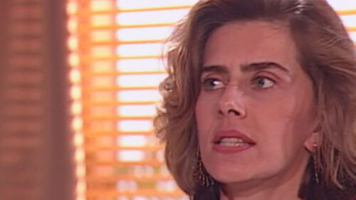 Maitê Proença como Heloísa em cena da novela Cara e Coroa