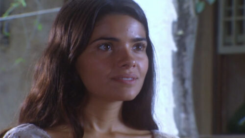 Vanessa Giácomo como Zuca em cena da novela Cabocla