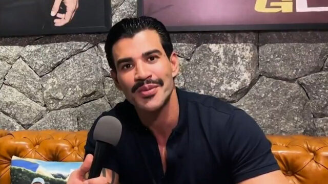 Gusttavo Lima durante entrevista ao Fofocalizando