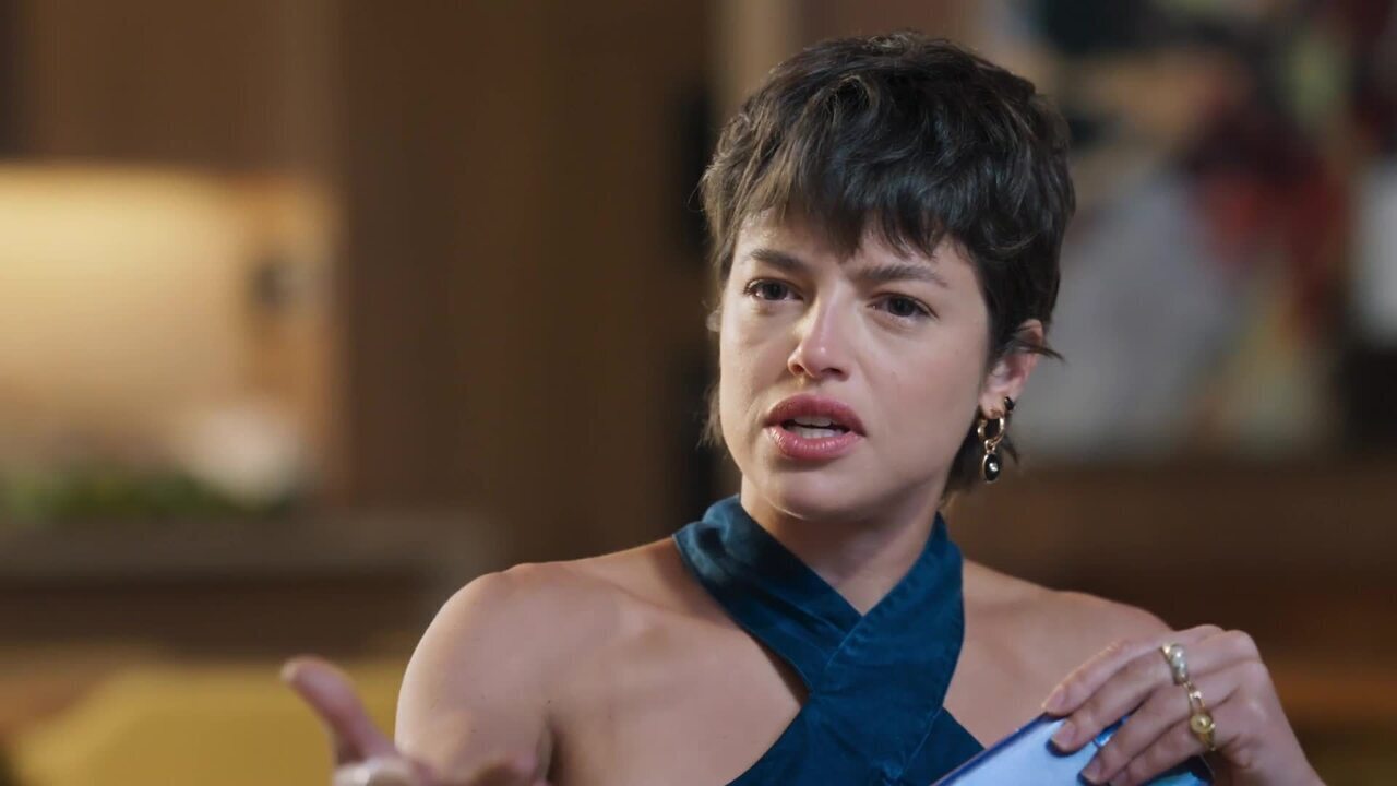 Luma (Agatha Moreira) em cena da novela Mania de Você