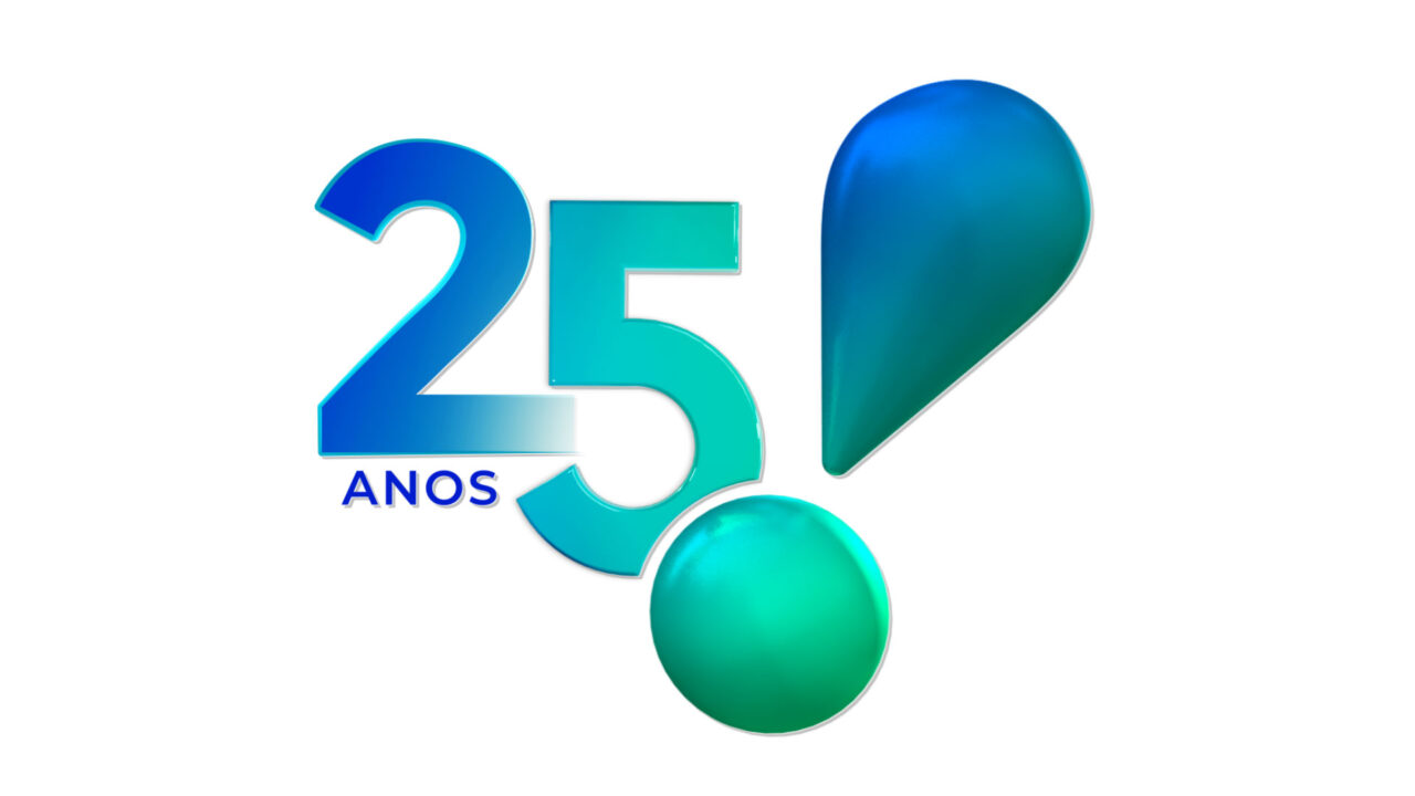 Selo de 25 anos da RedeTV!