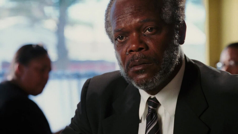 Samuel L. Jackson no filme Entre o Céu e o Inferno, do Pluto TV Cine Drama