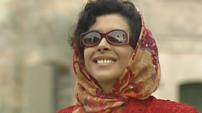 Betty Faria como Tieta em cena da novela da TV Globo