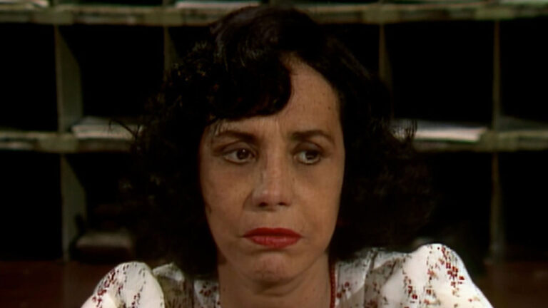Arlete Salles como Carmosina em cena da novela Tieta