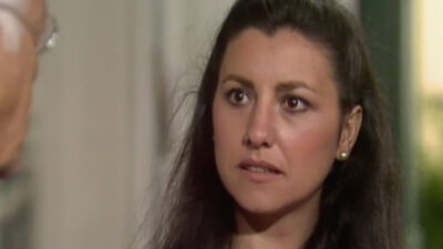 Cássia Kiss como Lulu na novela Roque Santeiro