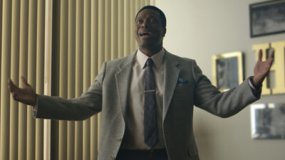 Chris Tucker em Air: A História Por Trás do Logo (2023), filme que a TV Globo exibirá na Tela Quente