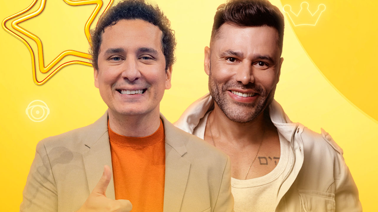 Rafael Portugal e Rodrigo Sant’Anna em foto de divulgação do BBB 25