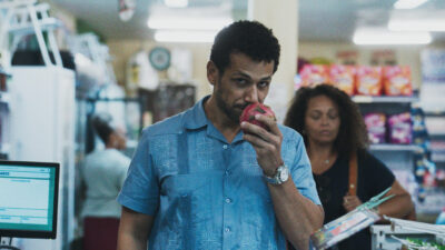 Amaury Lorenzo em cena do filme Vítimas do Dia, produção original do Globoplay