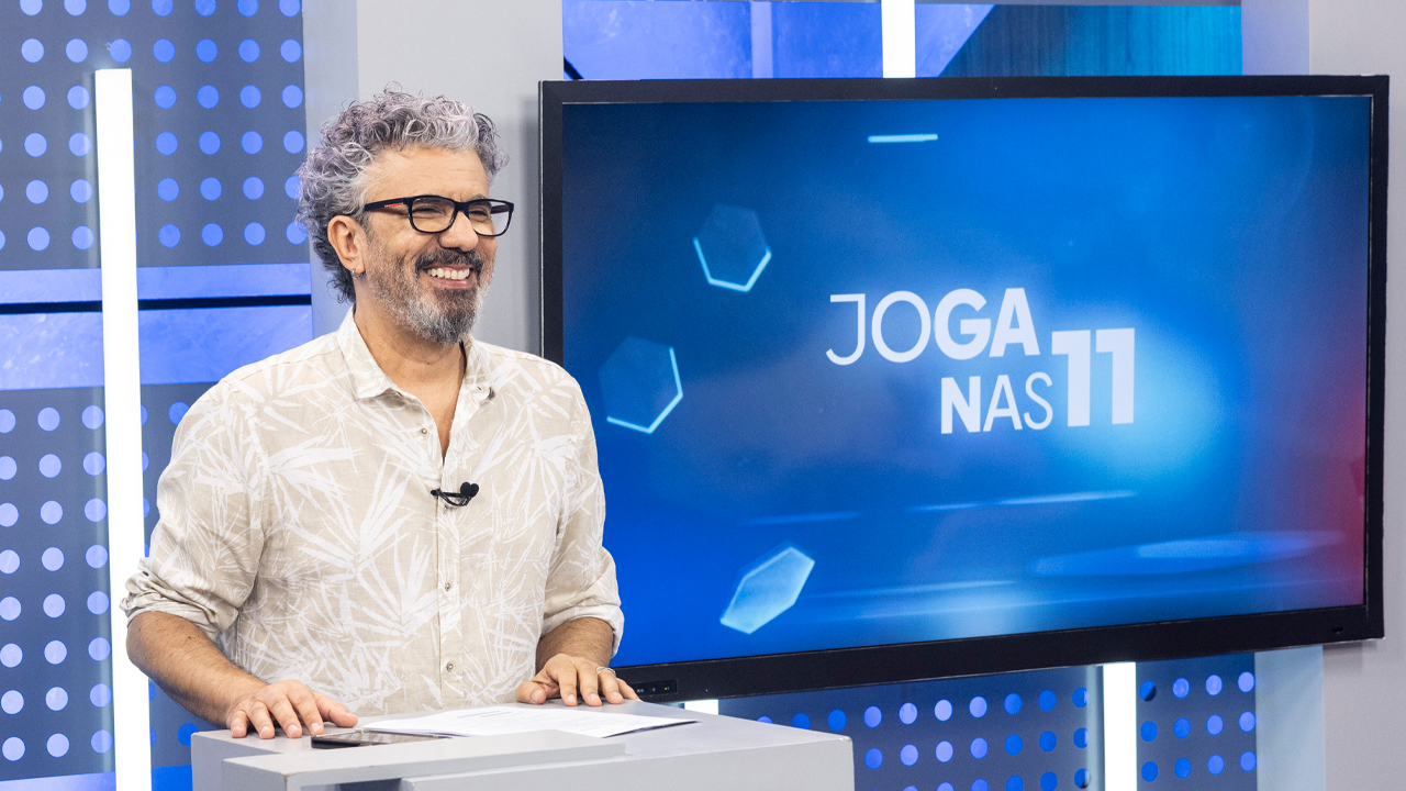 O apresentador e jornalista Zé Luiz, da Record, que vai comandar a cobertura do futebol 2025 junto com o grupo Desimpedidos