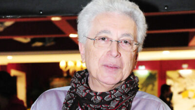 Aguinaldo Silva na coletiva de imprensa de Fina Estampa, em 2011