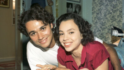 Ângelo Paes Leme e Carla Marins em foto de divulgação da novela História de Amor