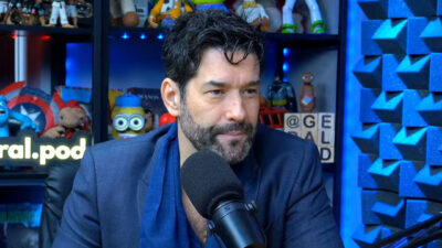 Daniel Del Sarto durante entrevista ao podcast GeralPod