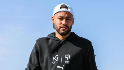Neymar Jr. em foto publicada nas redes sociais