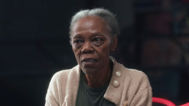 Teca Pereira no filme Dona Elza, que será exibido na programação da TV Globo