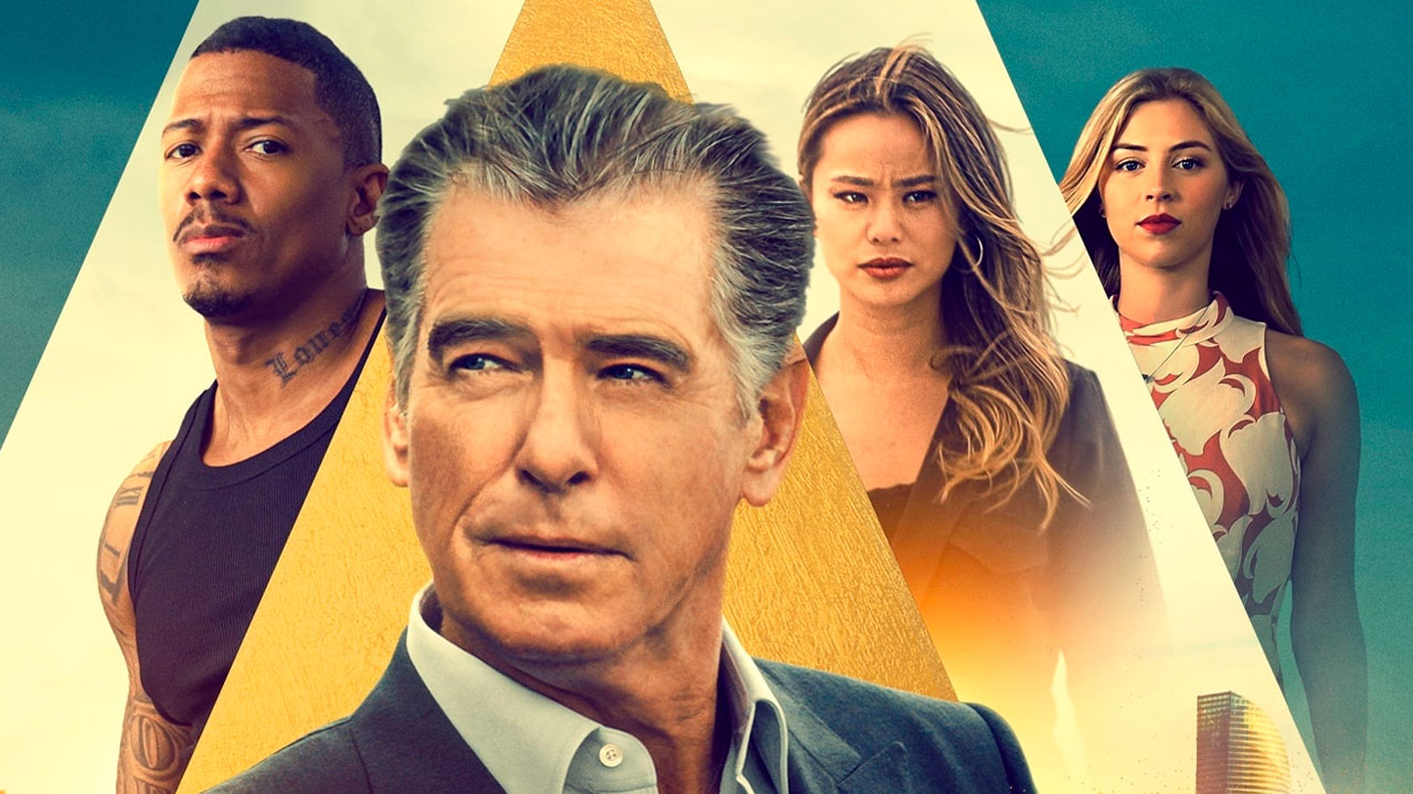 Pôster do filme Os Renegados com Nick Cannon, Pierce Brosnan, Jamie Chung e Hermione Corfield