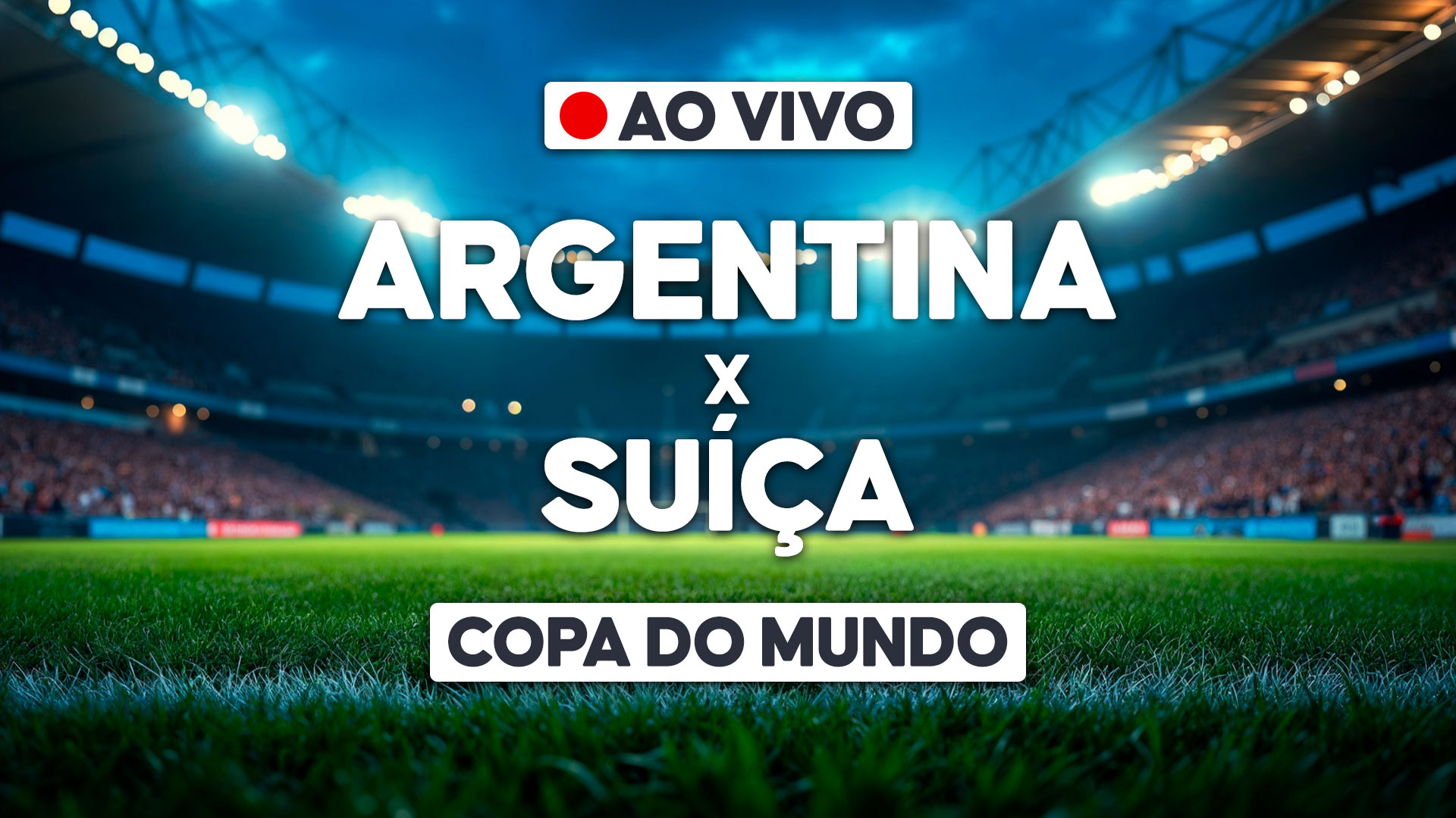 Onde assistir Argentina x Suíça (11/7): transmissão ao vivo