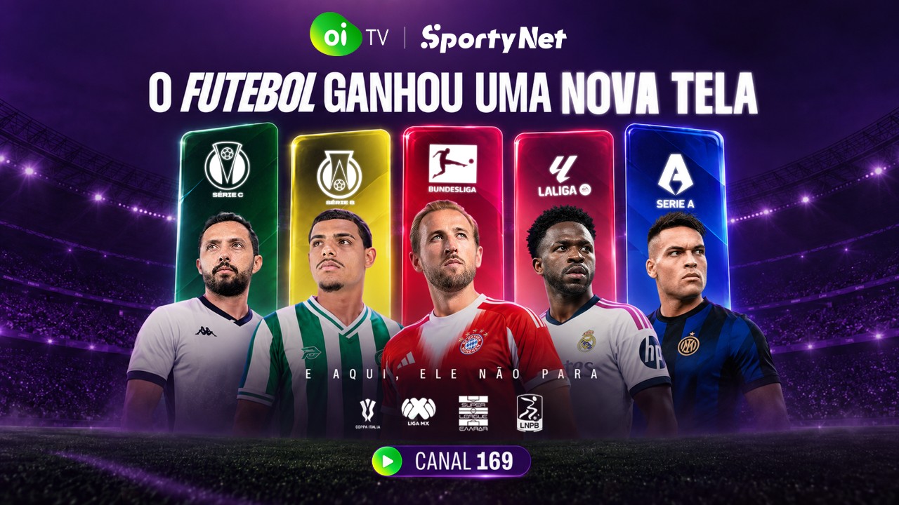 SportyNet chega à Oi TV com programação 24 horas e pacote de três canais esportivos