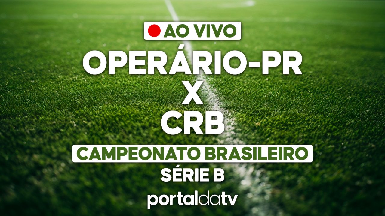 Imagem de onde assistir ao vivo Operário-PR x CRB, do Campeonato Brasileiro Série B