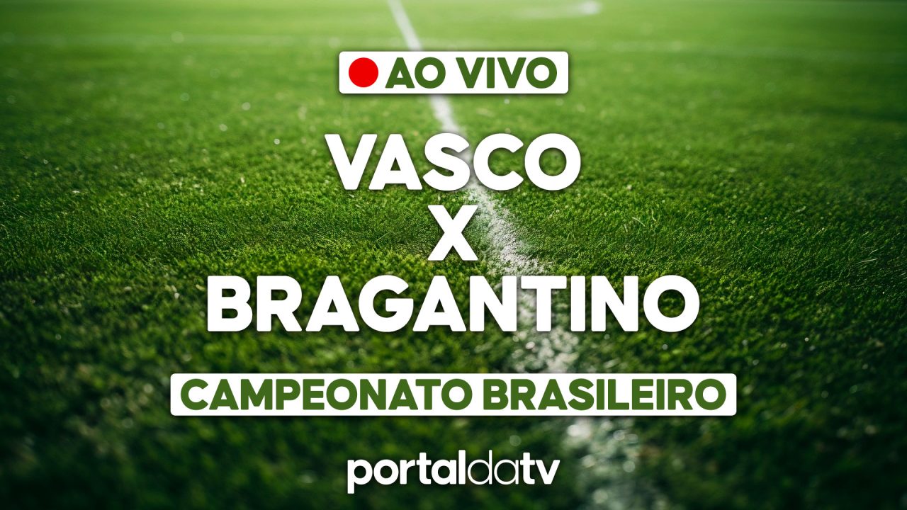 Imagem de onde assistir ao vivo Vasco x Bragantino, do Campeonato Brasileiro