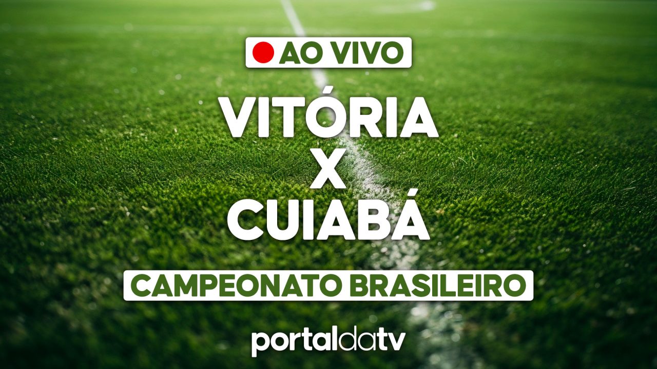 Imagem de onde assistir ao vivo Vitória x Cuiabá, do Campeonato Brasileiro