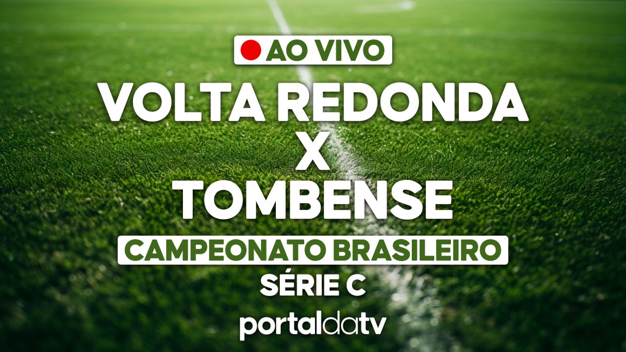 Imagem de onde assistir ao vivo Volta Redonda x Tombense, do Campeonato Brasileiro Série C